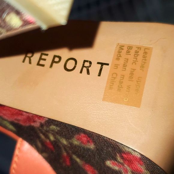 REPORT RAY FLORAL PLATFORM SANDALS 9 - RETRO BOHO HIPPIE STYLE SHOES MANSON GIRL - Picture 5 of 10